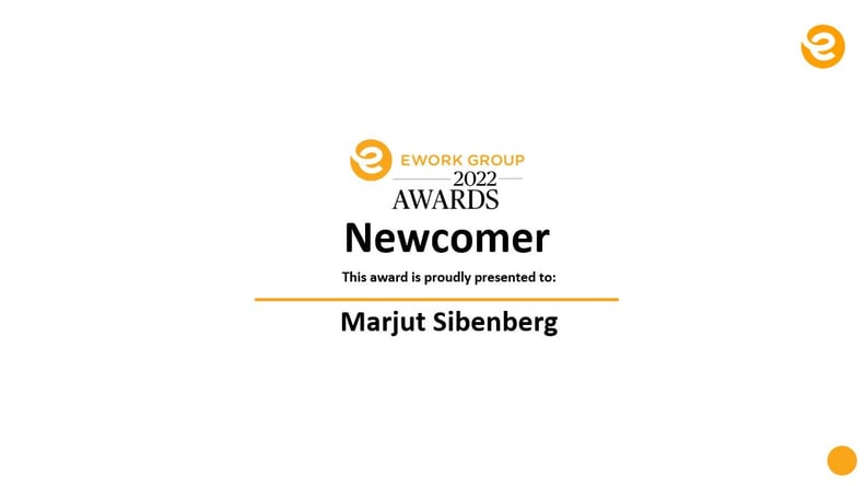 Ework Awards Newcomer